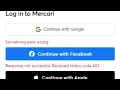 How To Resolve Mercari Error Status Code 403