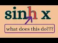 What is the deal with hyperbolic trig functions