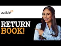 How To Return A Book On Audible 2025