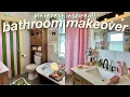 AESTHETIC BATHROOM MAKEOVER organization decor DIY projects pinterest inspired