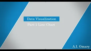 Data Visualization Part 1 Line Plots