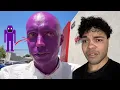 This Man Painted Himself PURPLE And Went To Target