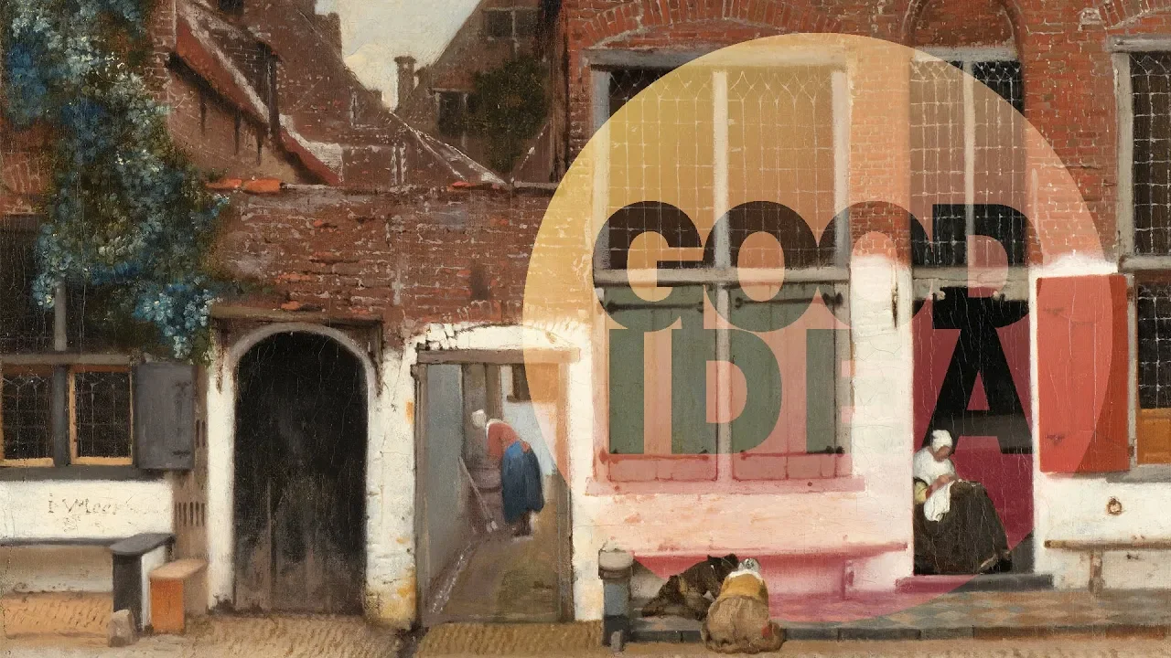 Uliczka i... kamieniczka :) czy Vermeer ukoi Wasze nerwy? | GOOD IDEA