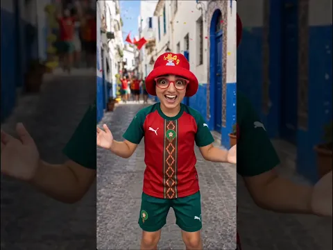 احمد كيشطح بالفرحة  بتأهل المنتخب المغربي 🥳🇲🇦