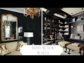 Bold Black Walls Living Room Black Walls Black Living Room And Then There Was Style