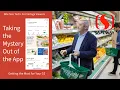 Grocery Shopping Online - Using the Safeway App