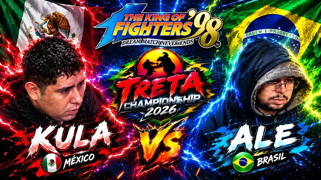🔥Kula contra una LEYENDA OCULTA del ARCADE BRASILERO🔥KULA🇲🇽 🆚 ALE🇧🇷 Treta Championship 2026 #kof98