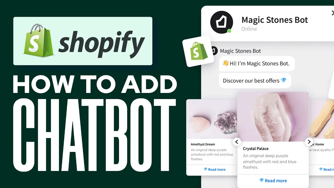 Como Adicionar um Chatbot à sua Loja Shopify (2024) Tutorial Completo do Tidio
