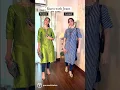 Download Lagu Kurti with Jeans Festive v/s Casual Look 💚💙