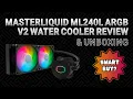 Cooler Master MasterLiquid ML240L ARGB V2 Liquid Cooler Review Unboxing