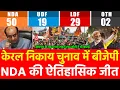 Lagu Kerala निकाय चुनाव में बीजेपी NDA की ऐतिहासिक जीत वामपंथ के गढ़ भगवा लहरा PM Modi ने दी बधाई BJP 50+