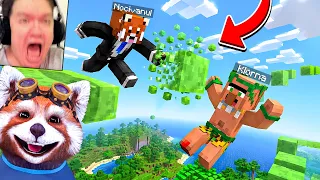CEL MAI AMUZANT PARKOUR PE SLIME CU KLORNA IN MINECRAFT
