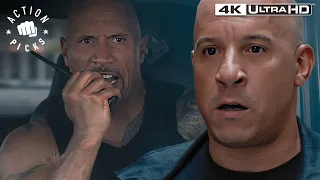 Dom VS The Crew Epic Chase In New York The Fate Of The Furious 4k HDR  Dom VS The Crew Epic Chase In New York The Fate Of The Furious 4k HDR