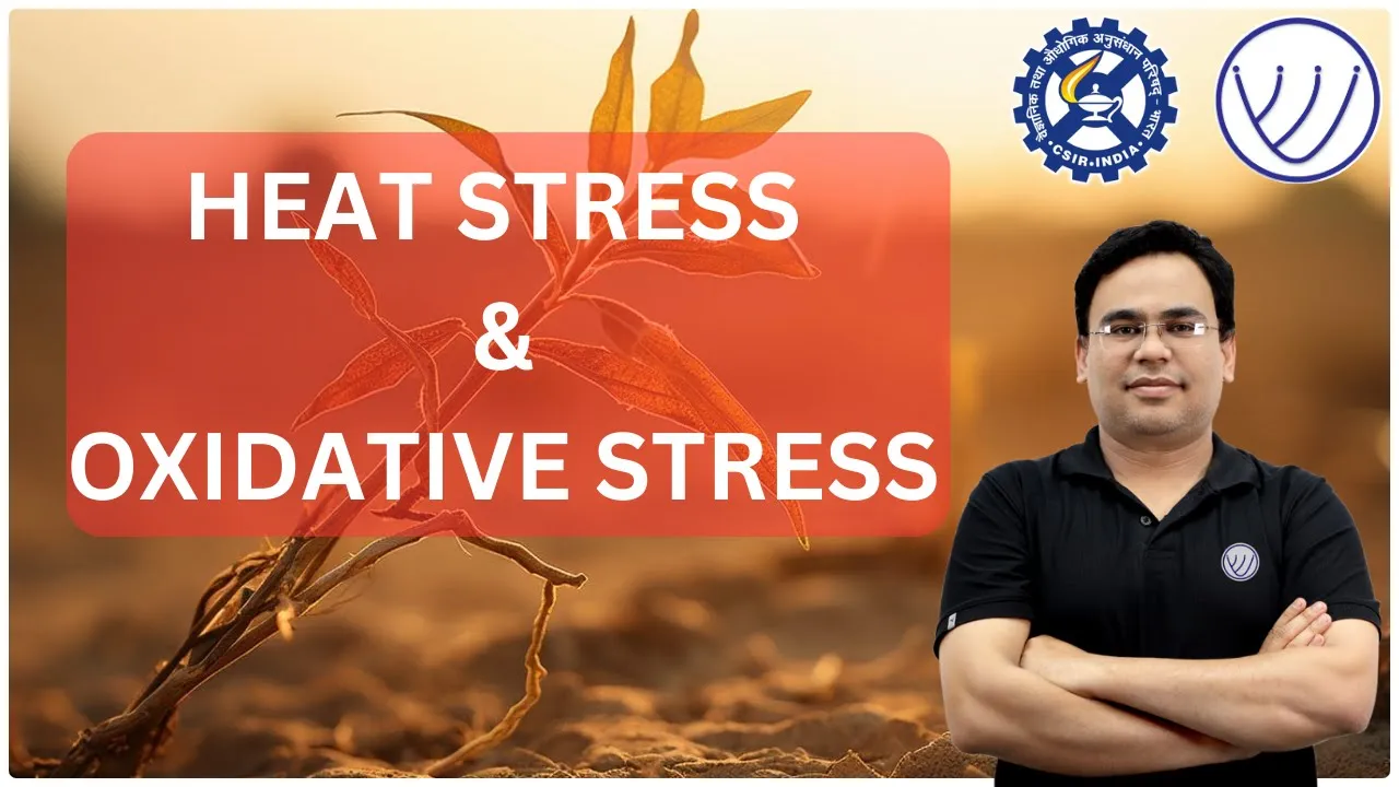 HEAT STRESS | OXIDATIVE STRESS | STRESS PHYSIOLOGY | PLANT PHYSIOLOGY | CSIR NET LIFE SCIENCE