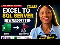 How I Moved My Data from Excel to SQL Server Data Project Series Part 1