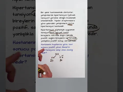 Bayes Teoremi Soru Çözümü 👉🏻