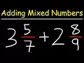 Adding Mixed Numbers