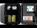 FRIGIDAIRE Portable 10L 15 can Mini Fridge Brushed Stainless Rugged Refrigerator Review
