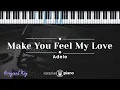 Download Lagu Make You Feel My Love - Adele (KARAOKE PIANO - ORIGINAL KEY)