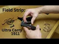 Field Strip Reassembly Kimber Ultra Carry 1911 - Complete disassembly and reassembly guide