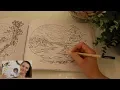 ASMR - Coloring in The Bob Ross Coloring Book