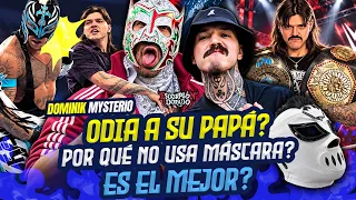 DOMINIK MYSTERIO & EscorpiónDorado #AlVolante desde LasVegas. El nuevo campeón estrella de WWE y AAA