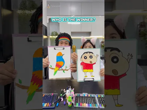 Drawing challenge using numbers 🧠🏆#shorts #drawing #challenge #shinchan