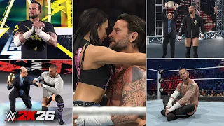 WWE 2K26 - All CM Punk Entrances & Victory Scenes!