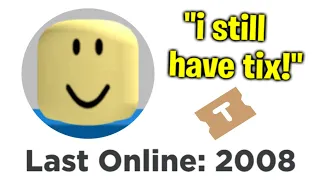 Logging Into My OLDEST Roblox Account emotional