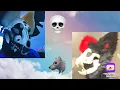 spooky skull dog tiktoks clean