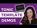 Website template DEMOS tonicsiteshop Review