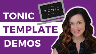 Website template DEMOS tonicsiteshop Review