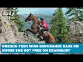 Oregon teen s historic Tevis Cup endurance race win on horse she found on Craigslist