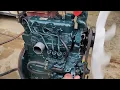 Kubota D722 start and test run ESN D722-6T4132