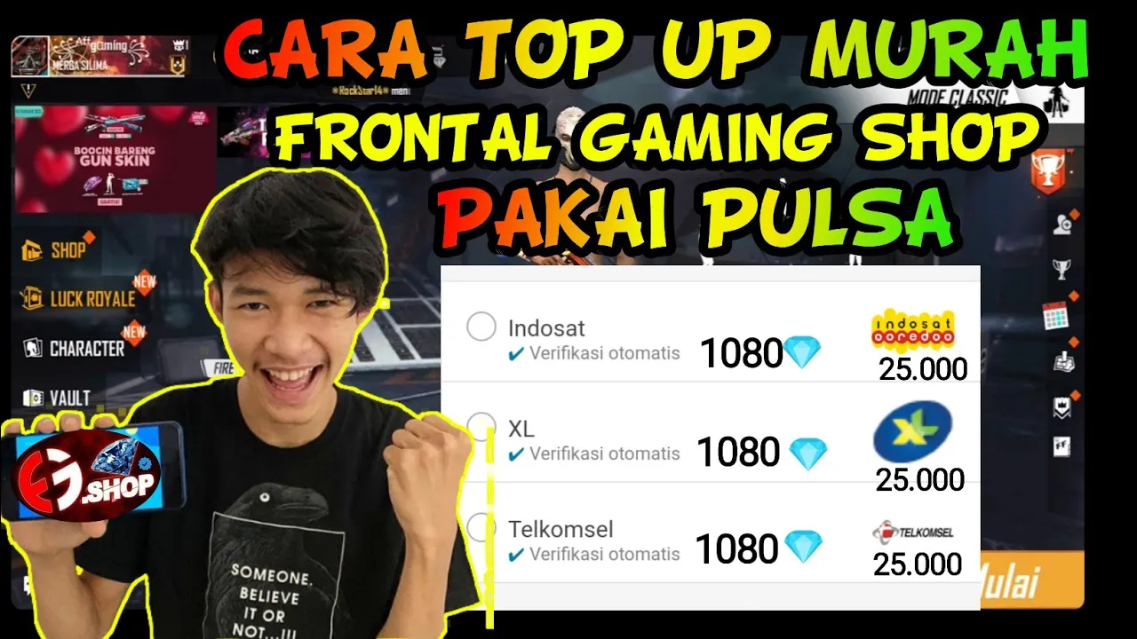 Ada cara terbaru guys top up diamond ff di dunia games pakai pulsa telkomsel bisa melalui aplikasi m. 