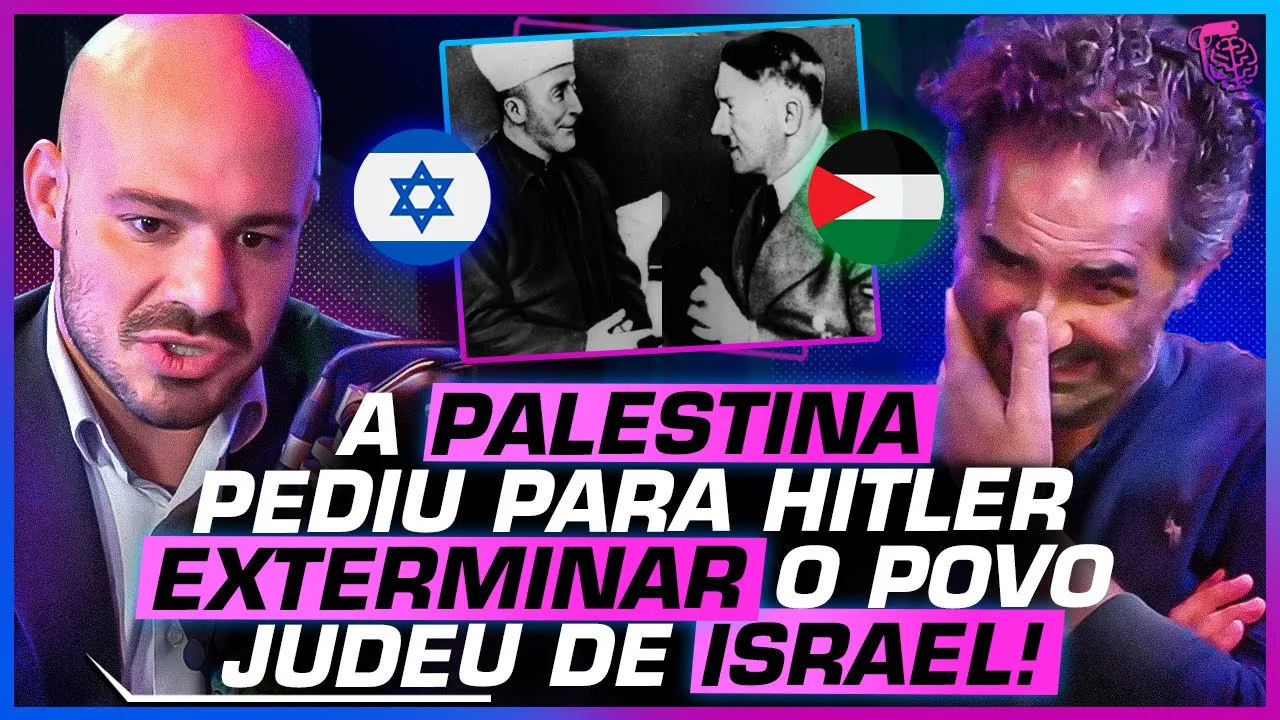 A REAÇÃO de ISRAEL CONTRA a PALESTINA é PROPORCIONAL ou NÃO? - ANDRÉ LAJST E SALEM NASSER