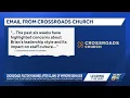 Crossroads Church pastor to serve suspension leave of absence after investigation