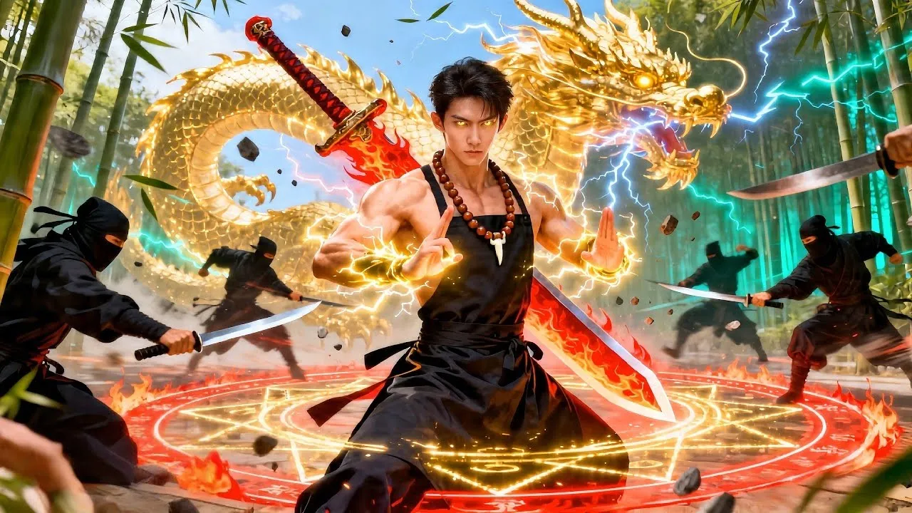 Scorned Waiter Turns Out to Be a Hidden War God - One Slash Destroys 1,000 Foes! poster