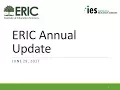ERIC Update 2017