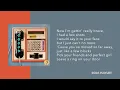 (1 Hour Loop) I Just Called - NEIKED x Anne-Marie x Latto (Lyrics)