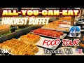 All-You-Can-Eat at Harvest Buffet in Tacoma WA Delicious Sushi Variety and other Asian Dishes