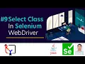 Part 9 How to select a single option and get all options from the drop-down in selenium