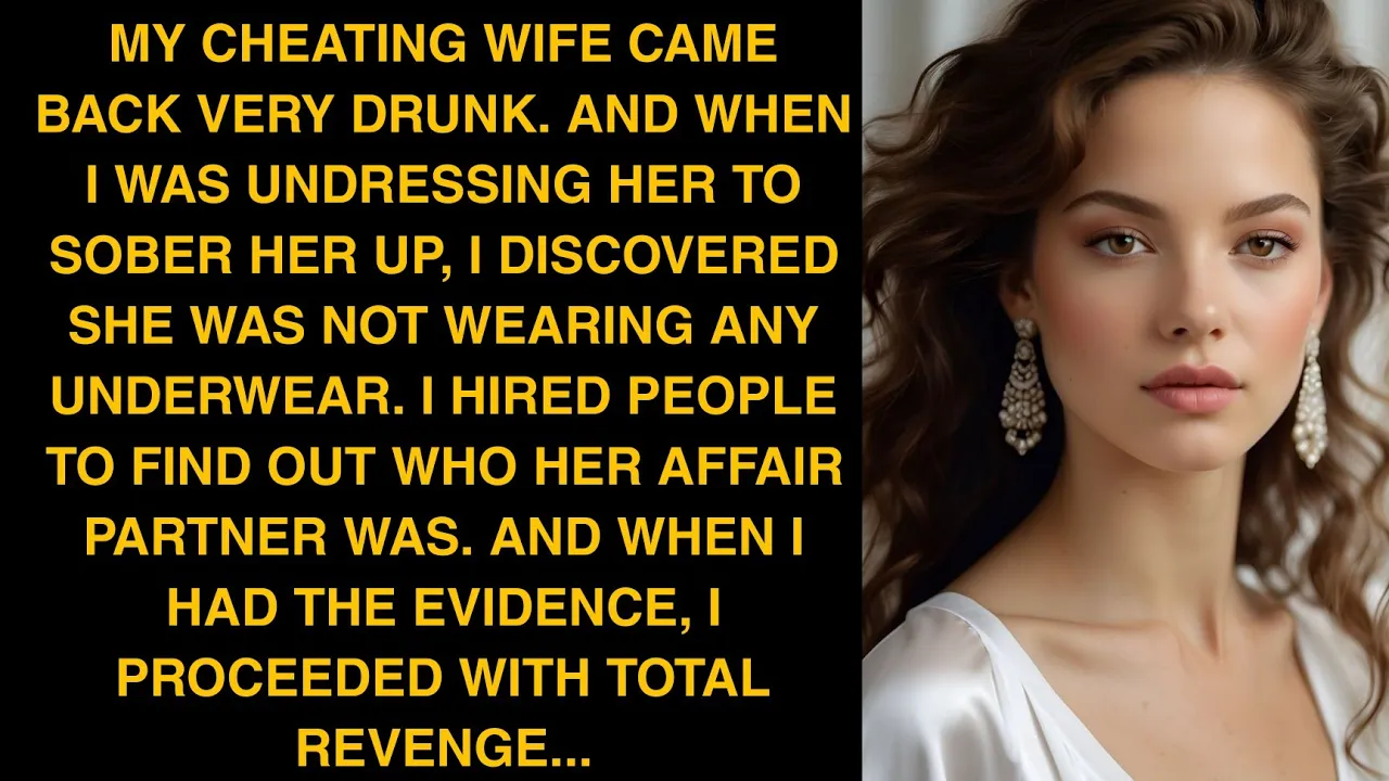 Outline Video My Cheating Wife Came Back Very Drunk And When I Was Undressing Her To Sober Her Up I Discovered She