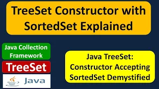 TreeSet constructor which accepts SortedSet Java Collection Framework
