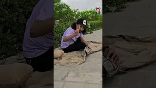 تجربة اغرب سرير قابل للنفخ 