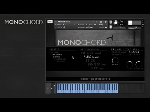 Monochord v2.5 product video