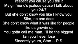 Download Eminem Stan Lyrics MP3