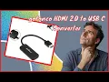gofanco MI 2 0 to USB C Converter review