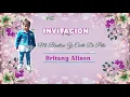 Invitation to My Baptism and Hair Cutting Ceremony Brittany Alison