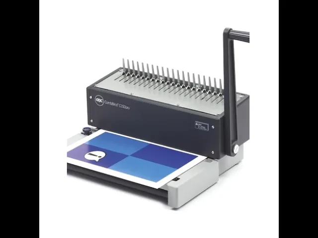 เครื่องเจาะเข้าเล่ม GBC CombBind C150Pro Binder